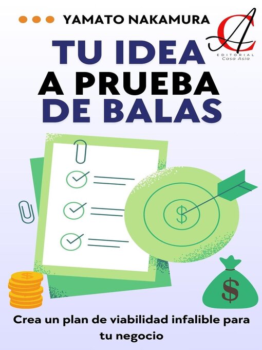 Cover image for Tu Idea a Prueba De Balas